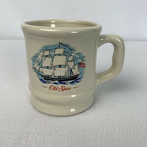 Old Spice Grand Turk Ship American Flag Coffee Tea Cup Mug Quote
